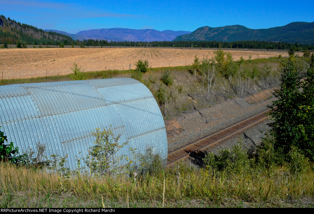 Tunnel at Notch Hill BC.